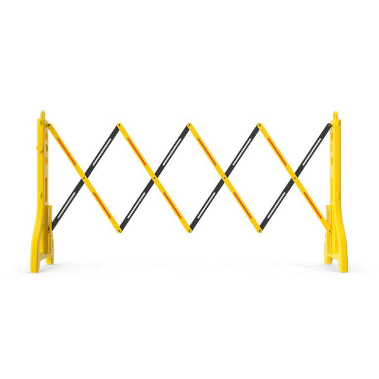 Portable Folding Plastic Fence – Expandable Safety Barricade