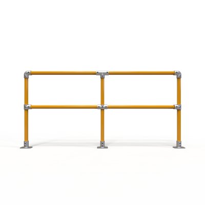 Modular Clamp Rail System – No-Weld Galvanised Pipe Fittings