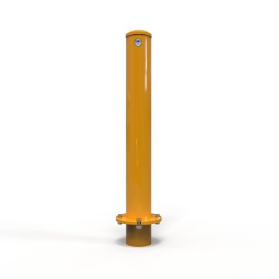Breakaway Double Flanged Bollards – Impact Yielding Safety Posts