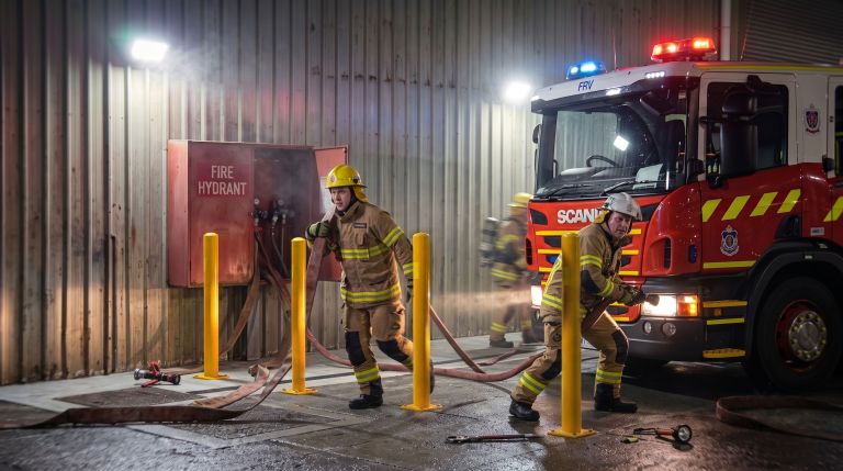 bollards fire